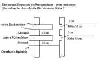 Der Auf- und Zusammenbau Sttzen und Lehen 3 - Gartengarnitur von Siegfried Kmmel