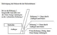 Der Auf- und Zusammenbau Sttzen und Lehen 2 - Gartengarnitur von Siegfried Kmmel