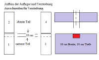 Herstellen der Ausschnitte fr Verstrebung - Gartengarnitur von Siegfried Kmmel