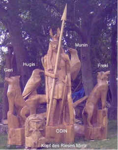 Odin - Gott aus der Germanschen Geschichte