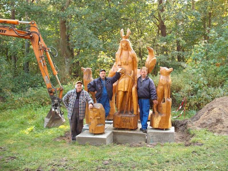 Die Gruppe und das Team in Dierhagen-Strand