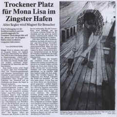 Artikel in der Ostseezietung - Lokalausgabe Ribnitz-Damgarten vom 13. Mrz 2002