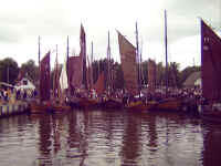 Zeesenboote im Ostseebad Dierhagen - Bilder von Siegfried Kümmel