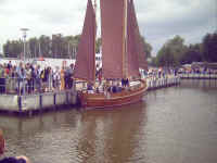 Zeesenboote im Ostseebad Dierhagen - Bilder von Siegfried Kümmel