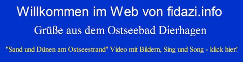 Direkt zum Video - Sand und Dnen am Ostseestrand - Sing und Song im Ostseebad Dierhagen